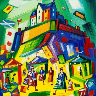 Edinburgh Castle by Raymond Murray (A010)