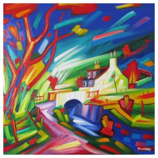 Greenock Cut - Lock Keepers House 2 by Raymond Murray (A024)