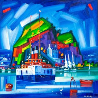 Waverley at Dumbarton Rock by Raymond Murray (A66)